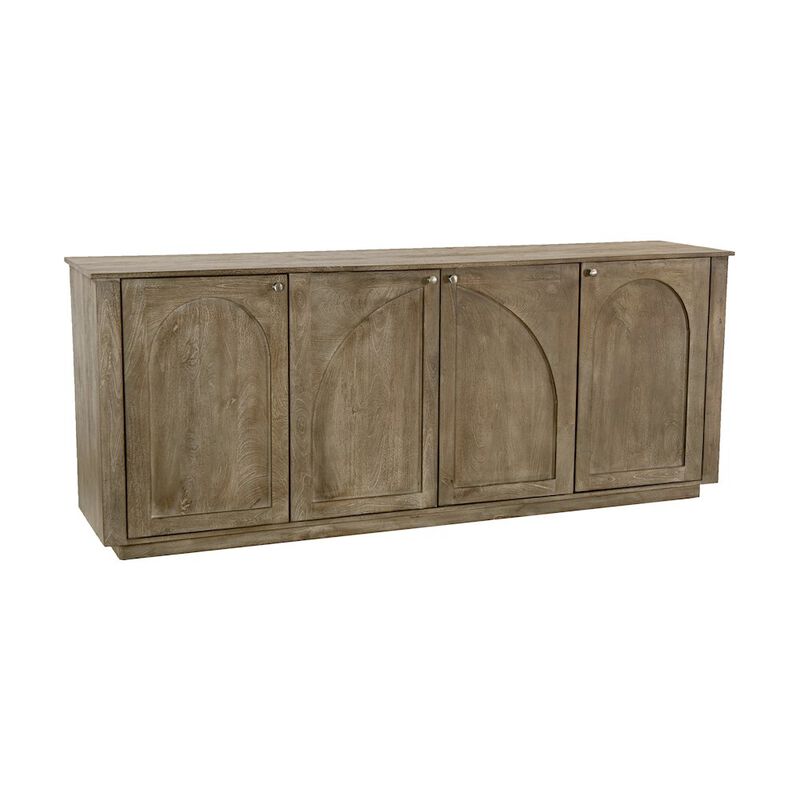 Alex Hamilton Archie Solid Wood Sideboard in North Creek Brown