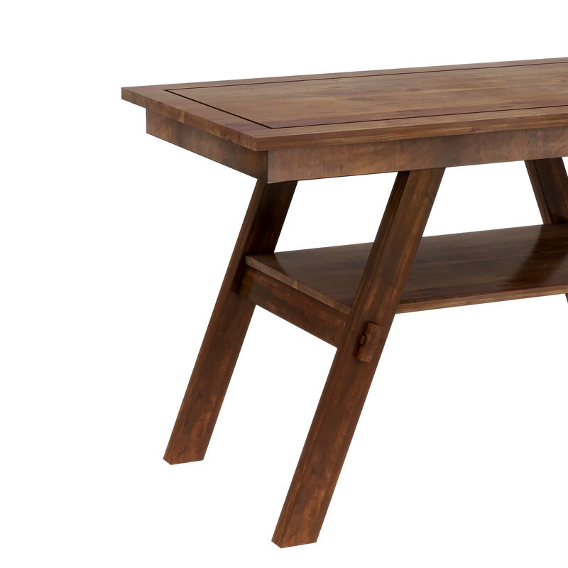 Merax Kitchen Dining Table Set with Bench and 4 Chairs