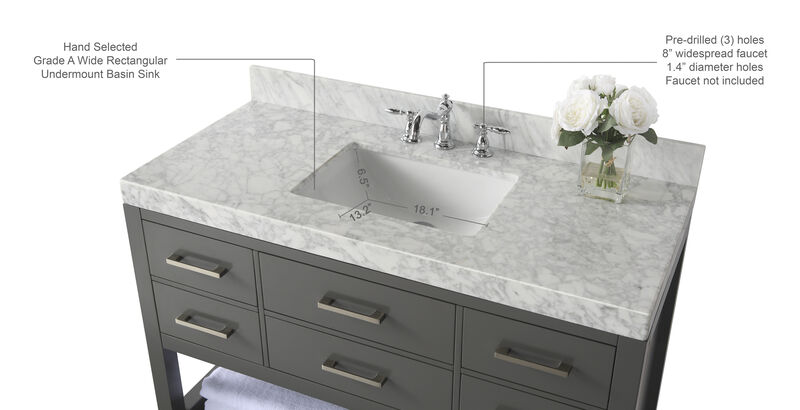 Elizabeth 48 in. Bath Vanity Set