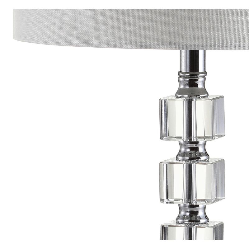 Barnard LED Crystal/Metal Table Lamp
