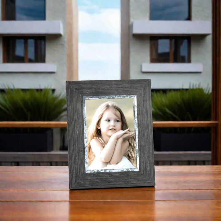 Weathered Grey 8" x 10" Wood Frame