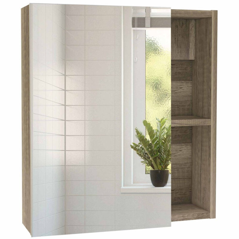 Medicine Cabinet Mirror Clifton, Bathroom, Pine
