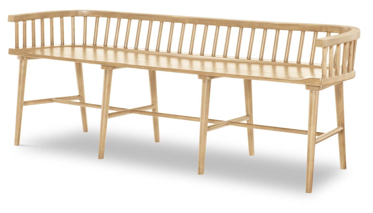 XXX's and OOO's Windsor Dining Bench