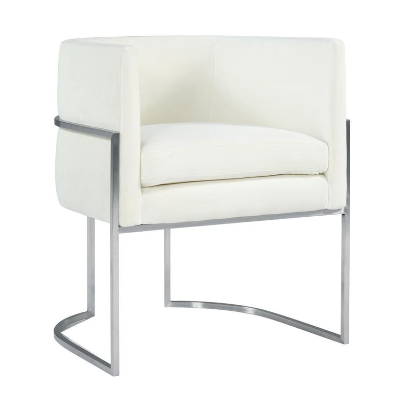 Belen Kox Glam Velvet Silver Leg Dining Chai, Belen Kox