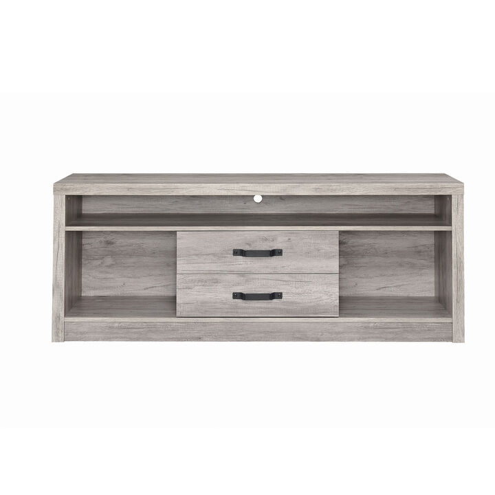 Fantastic Gray driftwood tv console-Benzara