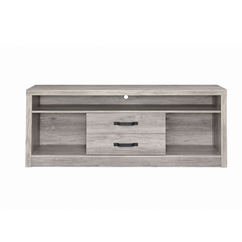 Fantastic Gray driftwood tv console-Benzara