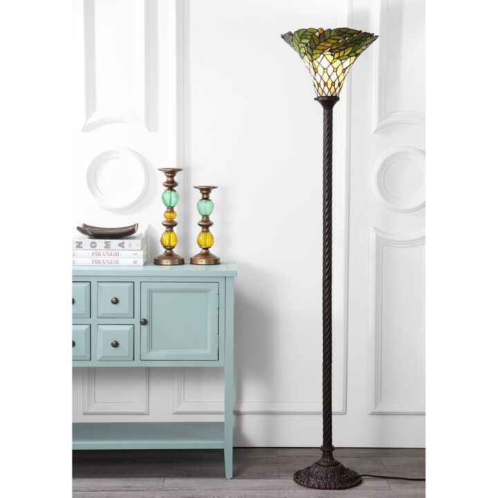 Botanical Torchiere LED Floor Lamp
