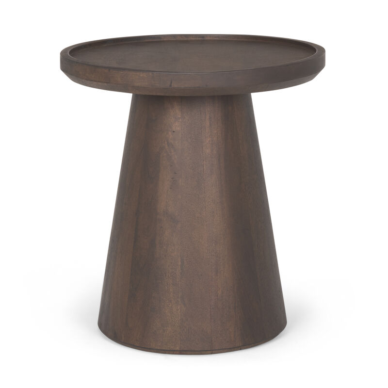 Takoda Dark Brown Accent Table