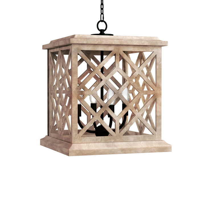 Coastal Living Chatham Wood Lantern
