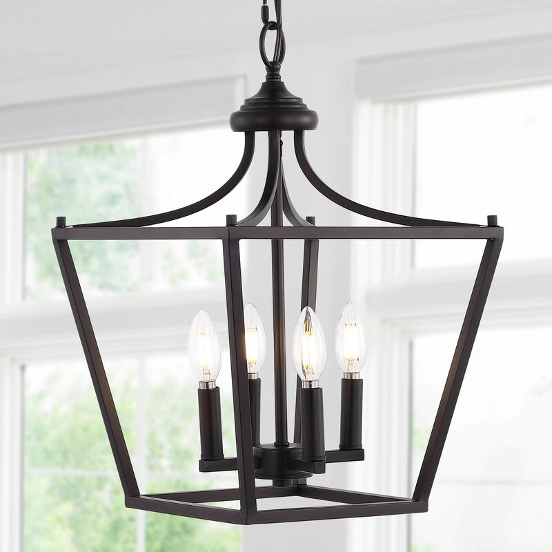 Camden Iron Classic Midcentury Pendant Lantern