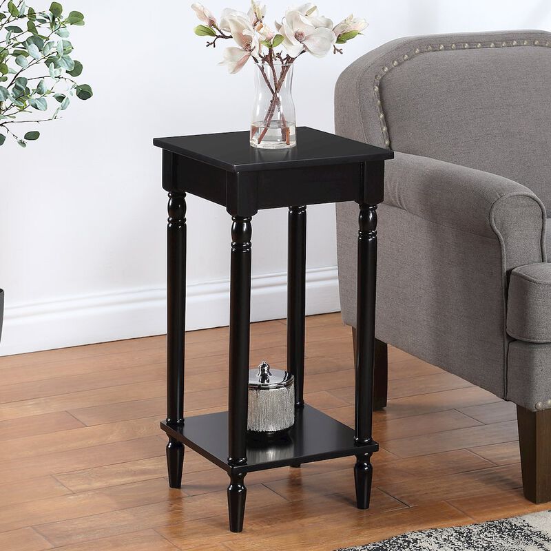Convenience Concepts French Country Kim End Table with Shelf