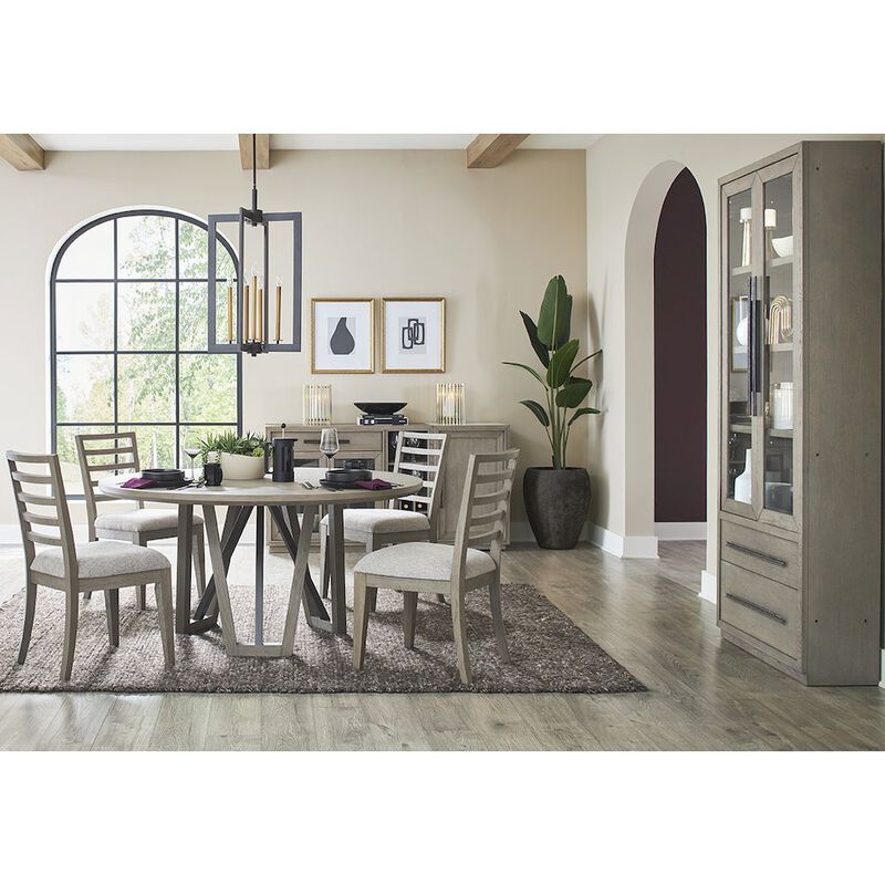 Parker House Furniture Pure Modern Dining 60 In. Round Table with Wood Base