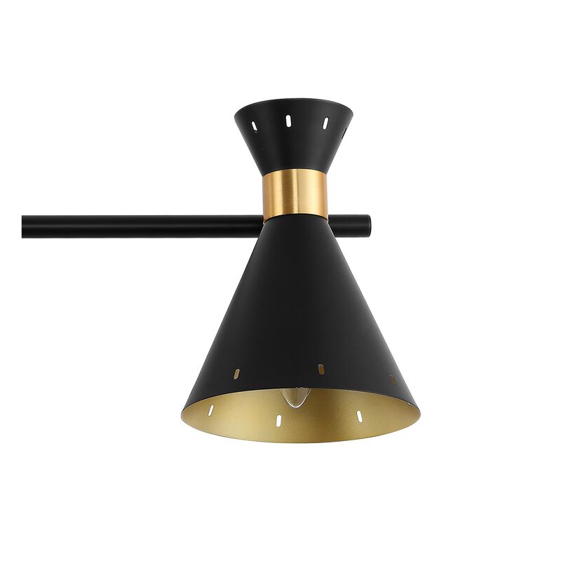 Elroy Iron Retro Contemporary LED Track Light