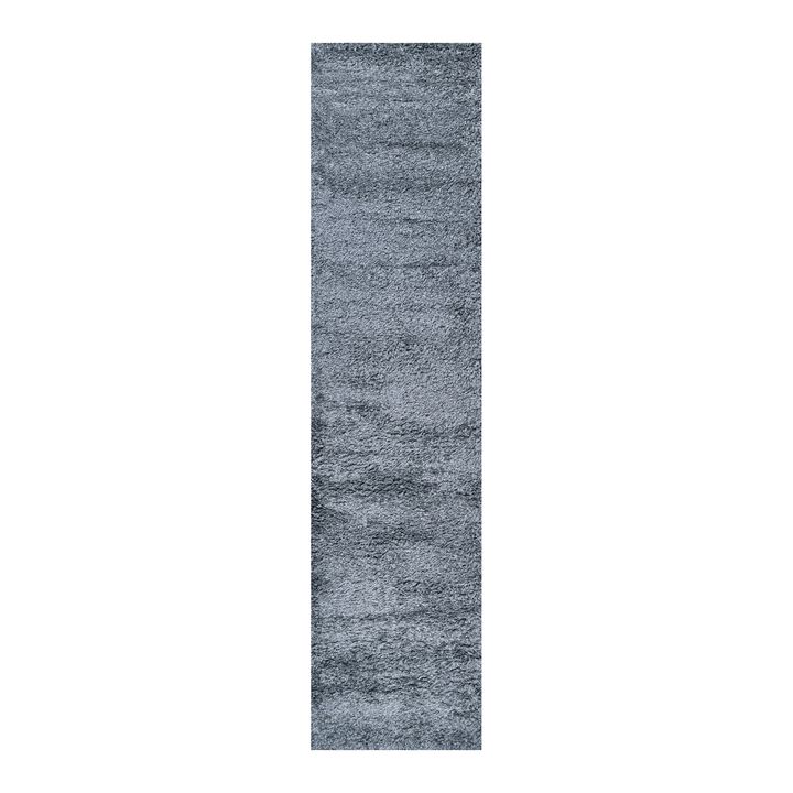 Groovy Solid Shag Area Rug