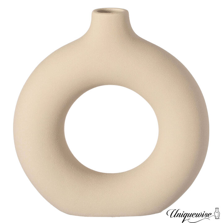 9-Inch Decorative Ceramic Table Vase
