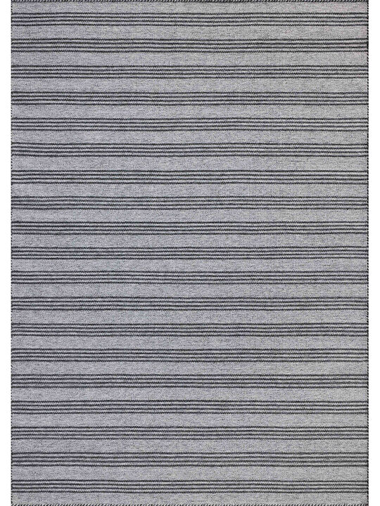 Charlie Dove/Charcoal 7'9" x 9'9" Area Rug by Magnolia Home by Joanna Gaines x Loloi