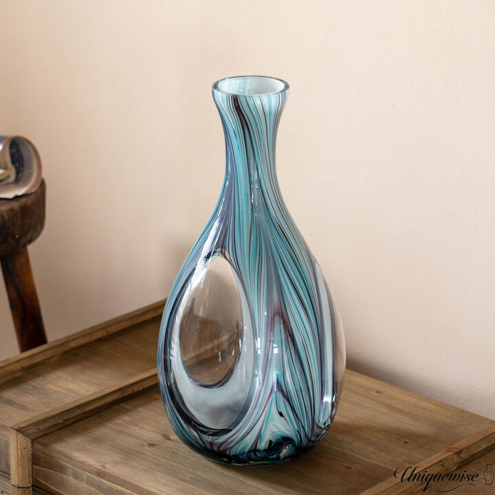 16-Inch Multitone Ceramic Table Vase