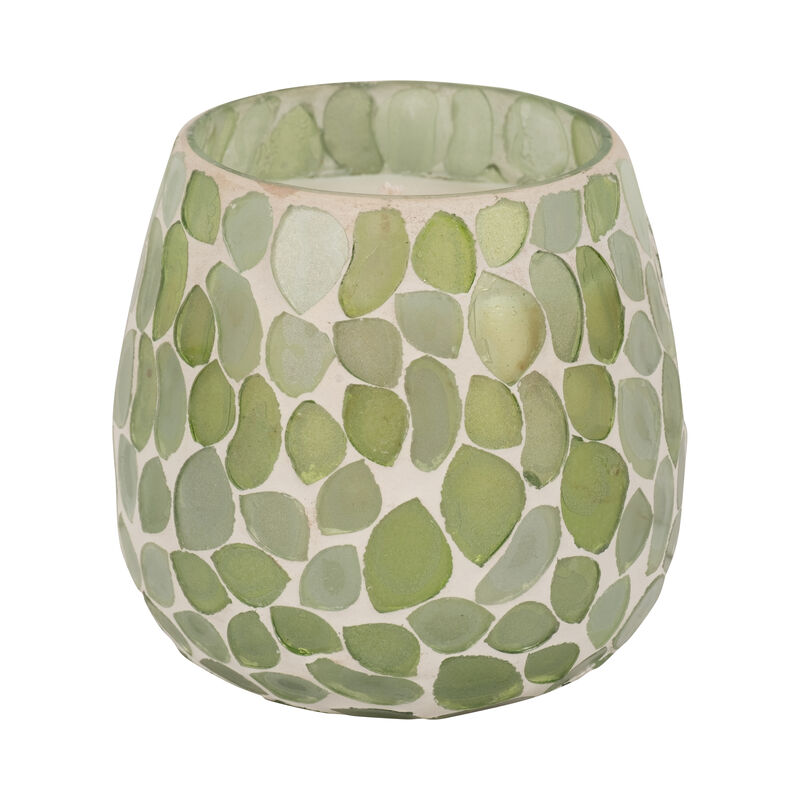 4" 11 Oz Mosaic Scented Candle