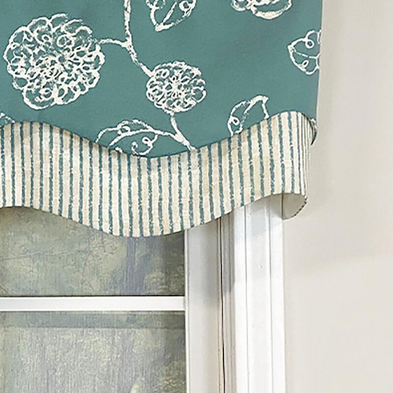 RLF Home Pouf Floral Glory Valance