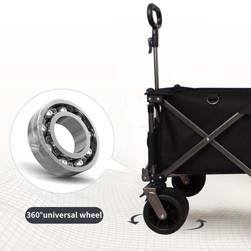 Streamdale Compact Folding Wagon Spacious for Hauling, Sturdy for Any Terrain