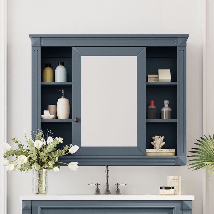 Modern Versatile Mirror Bathroom Cabinet Sophisticated Looks + Ample Storage
