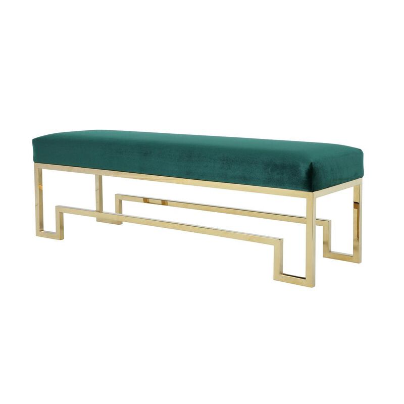 Bronson Bench Gold Navy