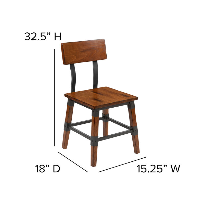 Wood Restaurant Chairs
