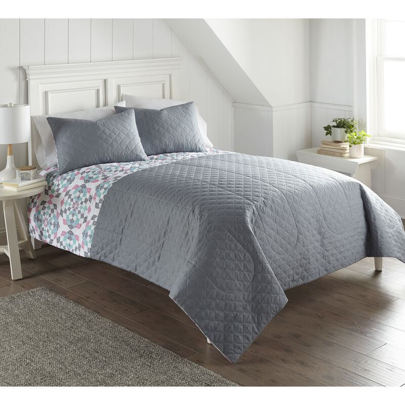 Seersucker 6-in-1 Quilt Set Americana Stripe