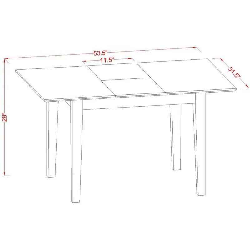 3 Piece Kitchen Table Set