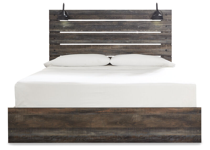 Drystan King Panel Bed