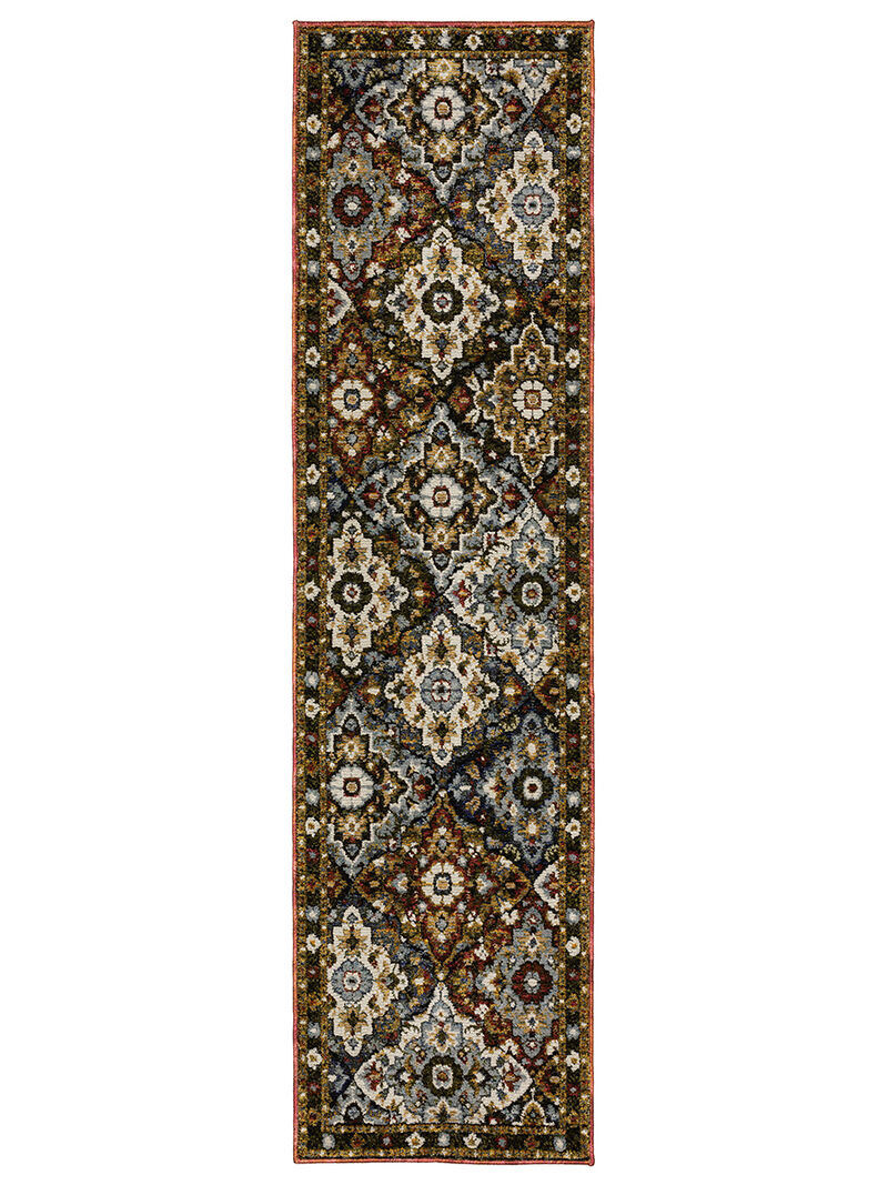 Andorra 3'3" x 5'2" Red Rug