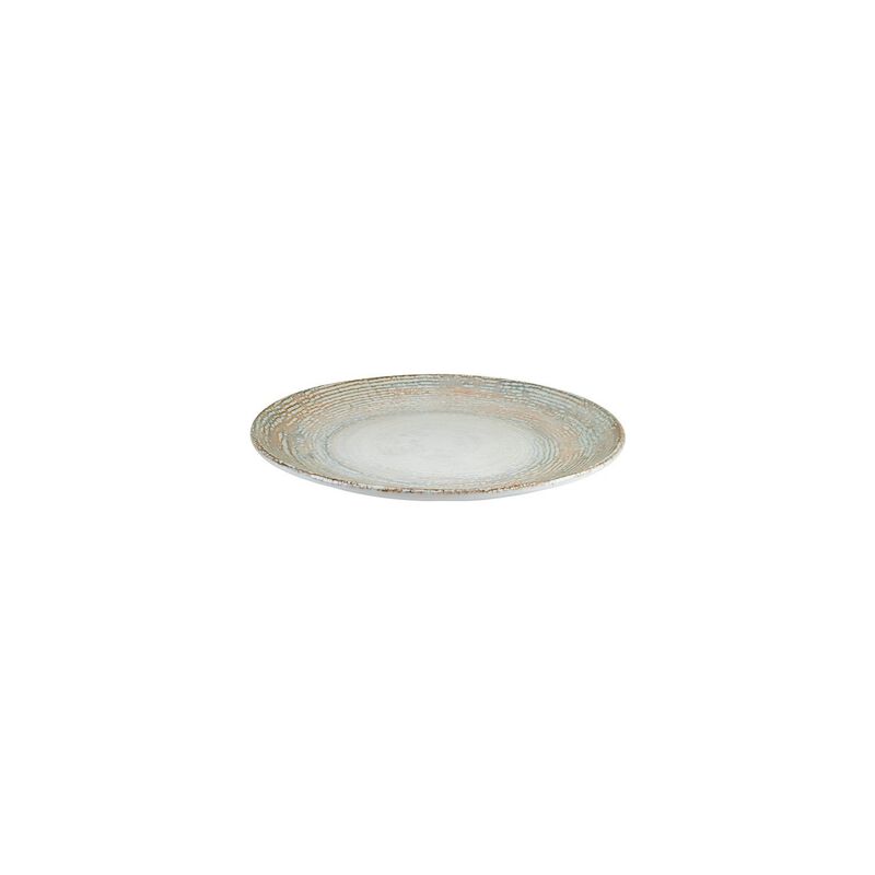 Patera dia.9" Round Decorated Porcelain Plate (Set of 4)