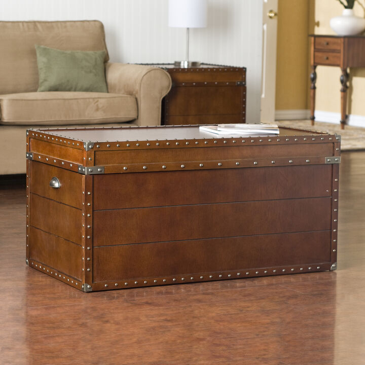 Castleford Steamer Trunk Cocktail Table