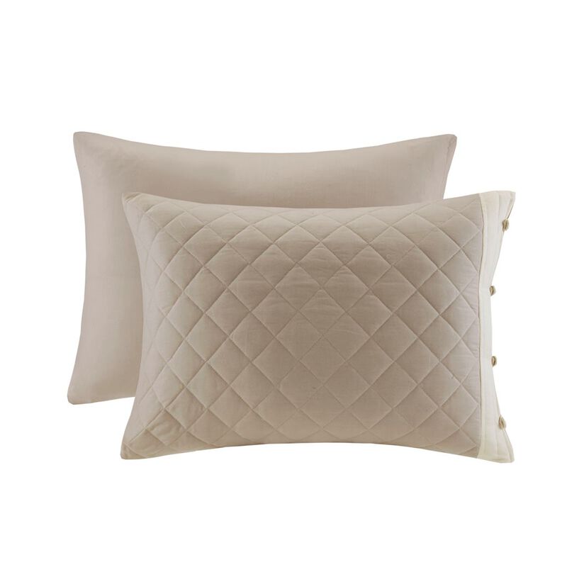 Gracie Mills Kristofer 4-Piece Reversible Tailored Bedspread Set