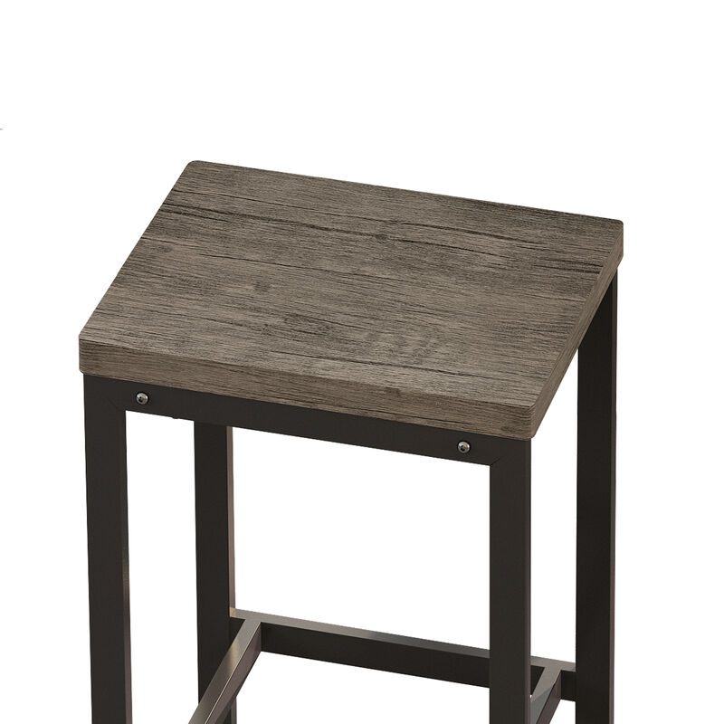 Merax Bar Dining Table with 3 Stools Dining Set