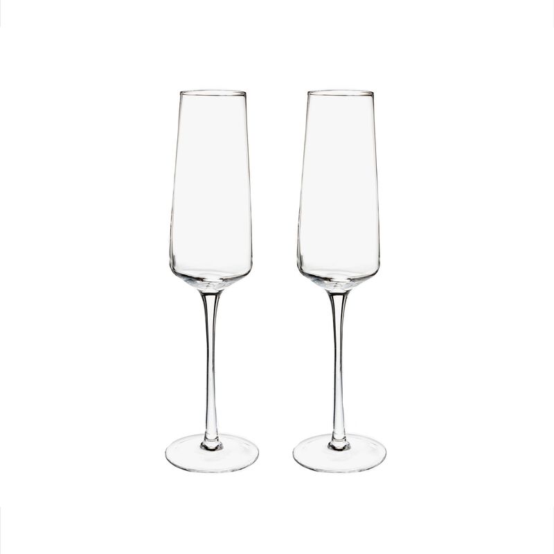 Classic Champagne Flutes Set - 9 oz