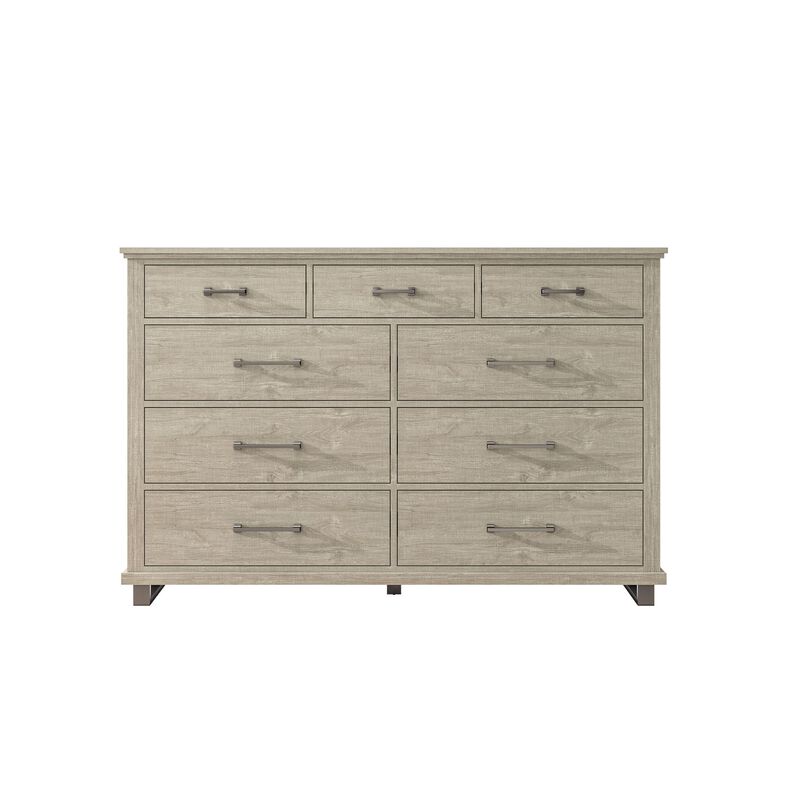 FESTIVO 64 in. Wide 9-Drawer Dresser