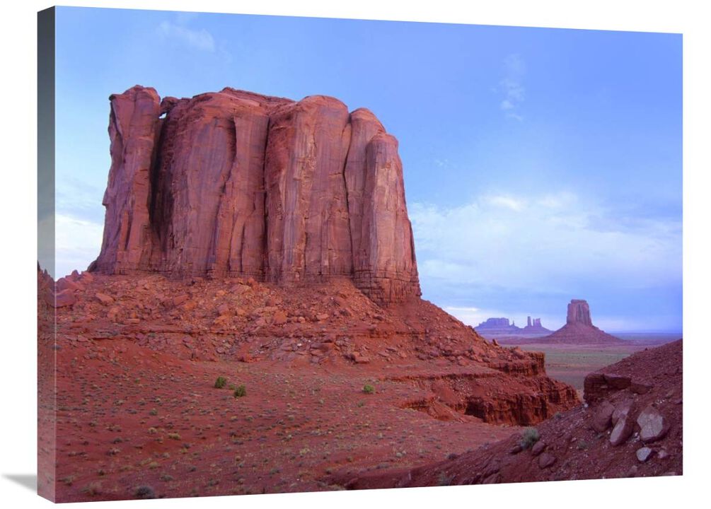 Elephant Butte from North Window viewpoint, Monument Valley, Arizona-Canvas Art-32x24
