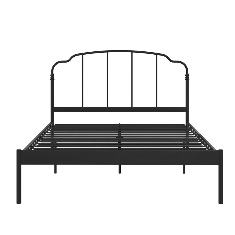 Camie Metal Bed, Twin, Black
