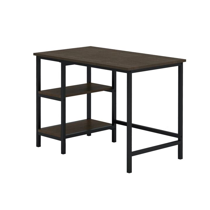 Metal And PU Study Computer Set With Writing Desk And PU Chair