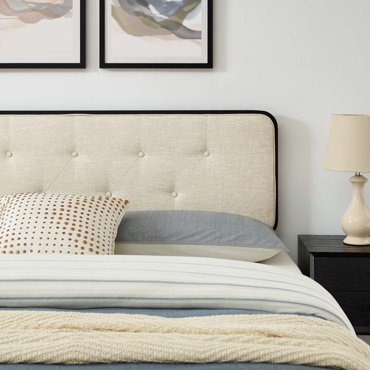 Modway - Bridgette Full Wood Platform Bed with Splayed Legs