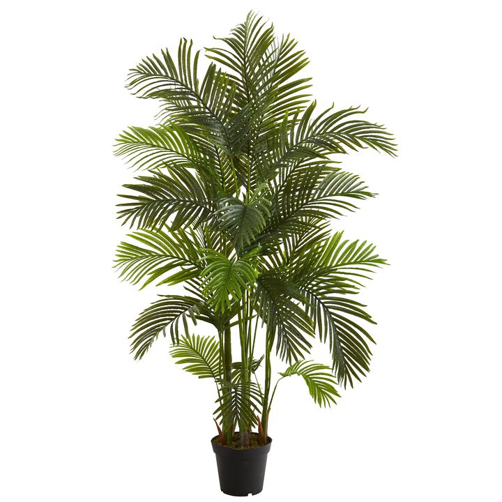 Hivvago 6 Feet Areca Palm Artificial Tree