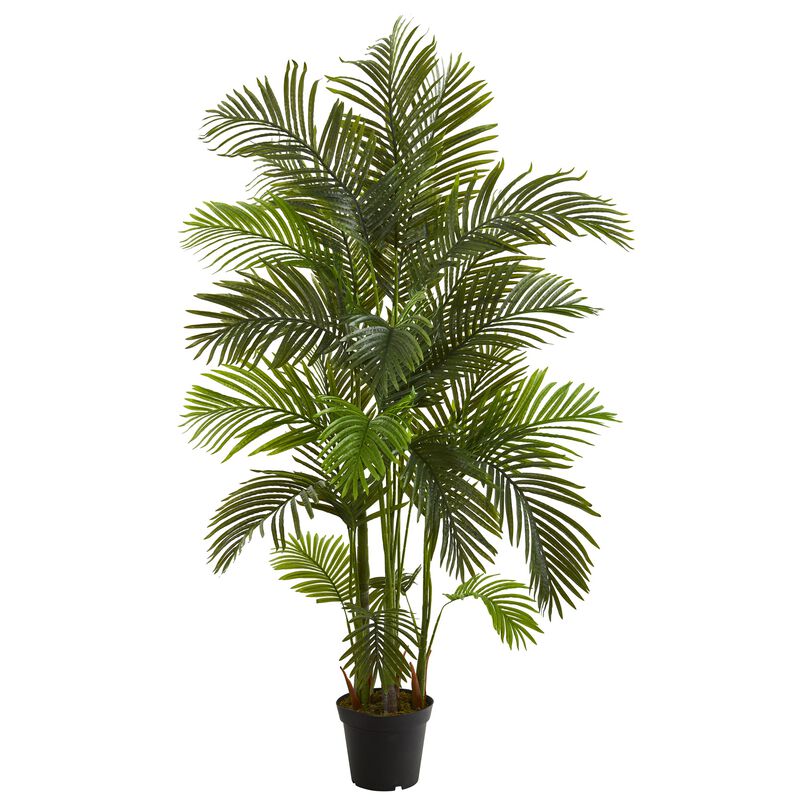 Hivvago 6 Feet Areca Palm Artificial Tree
