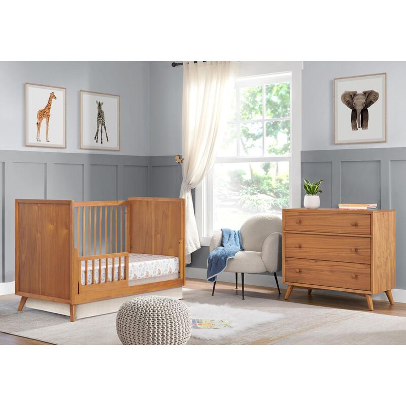 Oxford Baby Dawson Toddler Guard Rail Honey Brown