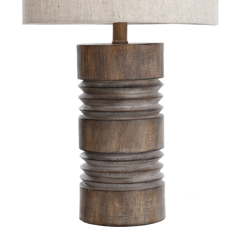 Round Roanoke Table Lamp