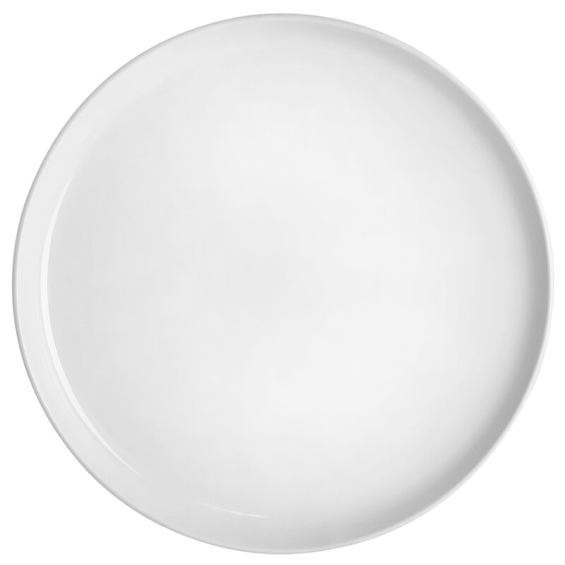 Gibson Home Avisala 12 Piece Fine Ceramic Dinnerware Set in White