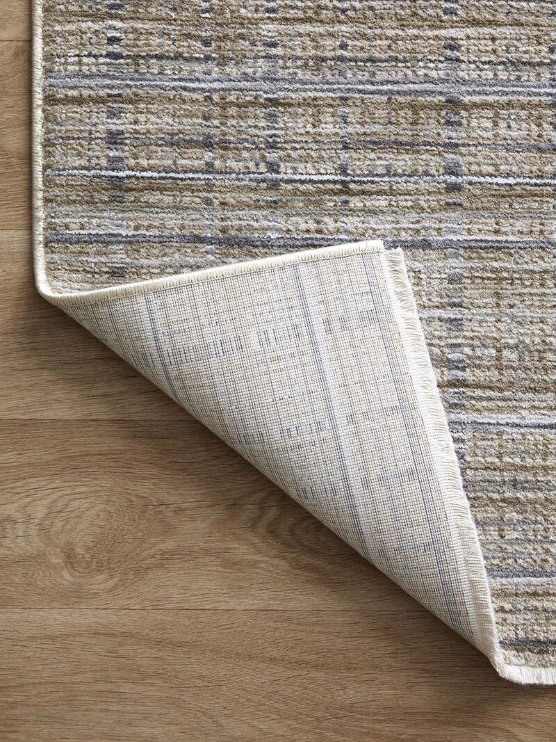 Soho SOH04 Pebble/Charcoal 3'6" x 5'6" Rug