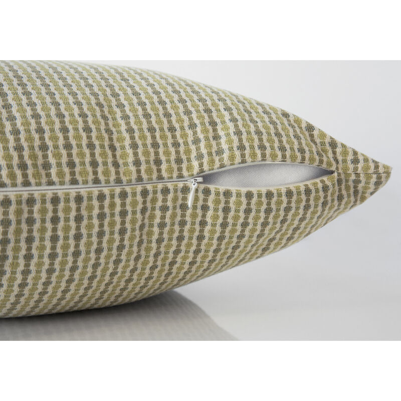 Monarch Specialties I 9233 Pillows, Set Of 2, 18 X 18 Square, Insert Included, Decorative Throw, Accent, Sofa, Couch, Bedroom, Polyester, Hypoallergenic, Green, Modern