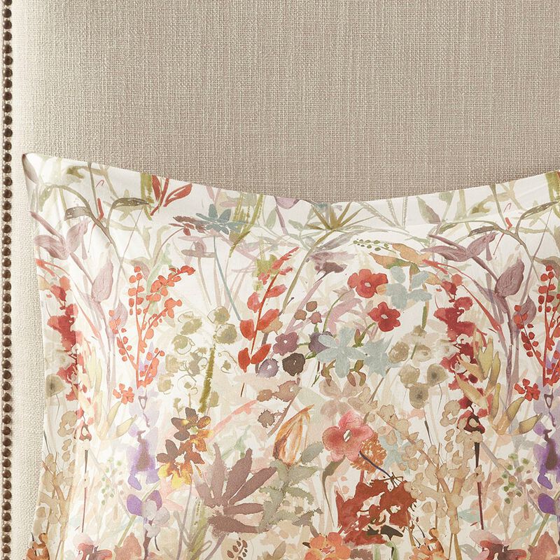 Gracie Mills Millicent 3-Piece Bloom Cotton Printed Duvet Cover Set