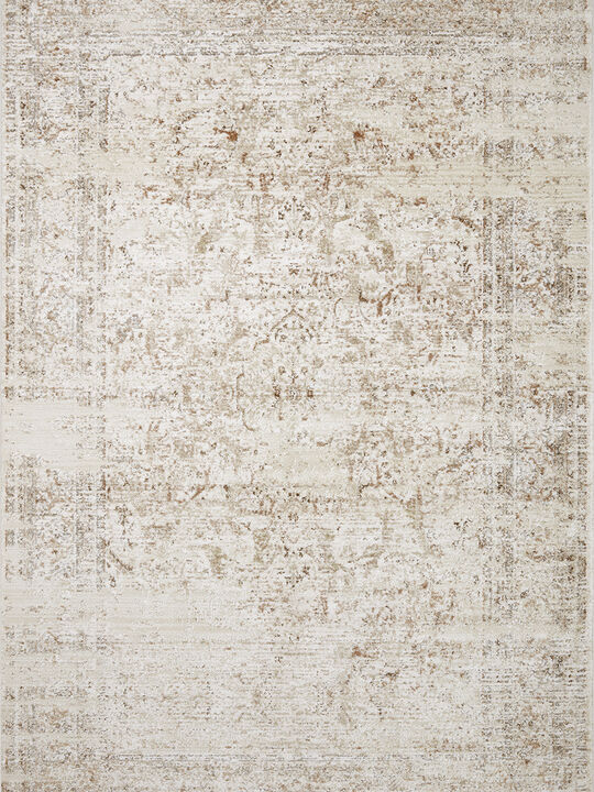 Sonnet SNN03 Beige/Terracotta 3'7" x 5'7" Rug